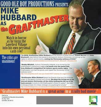 New Campaign Targets Hubbard as ‘Graftmaster’